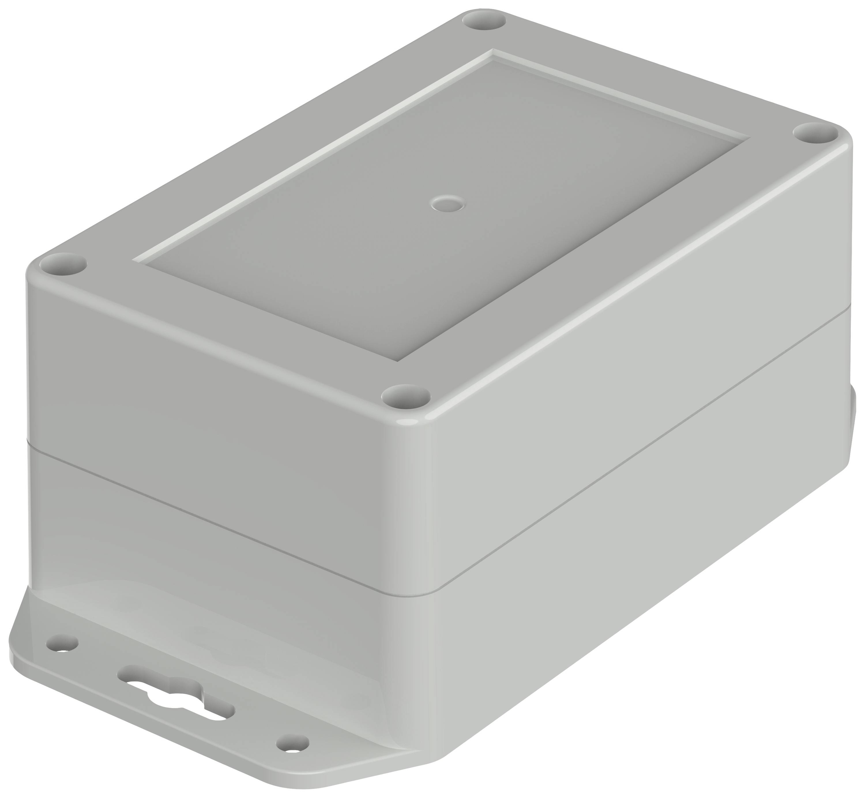 Bopla Euromas X ,XT 120806 WL 7035 07812086 Prírubová objímka, (d x š x v) 120 x 80 x 60.20 mm, ABS, 1 ks