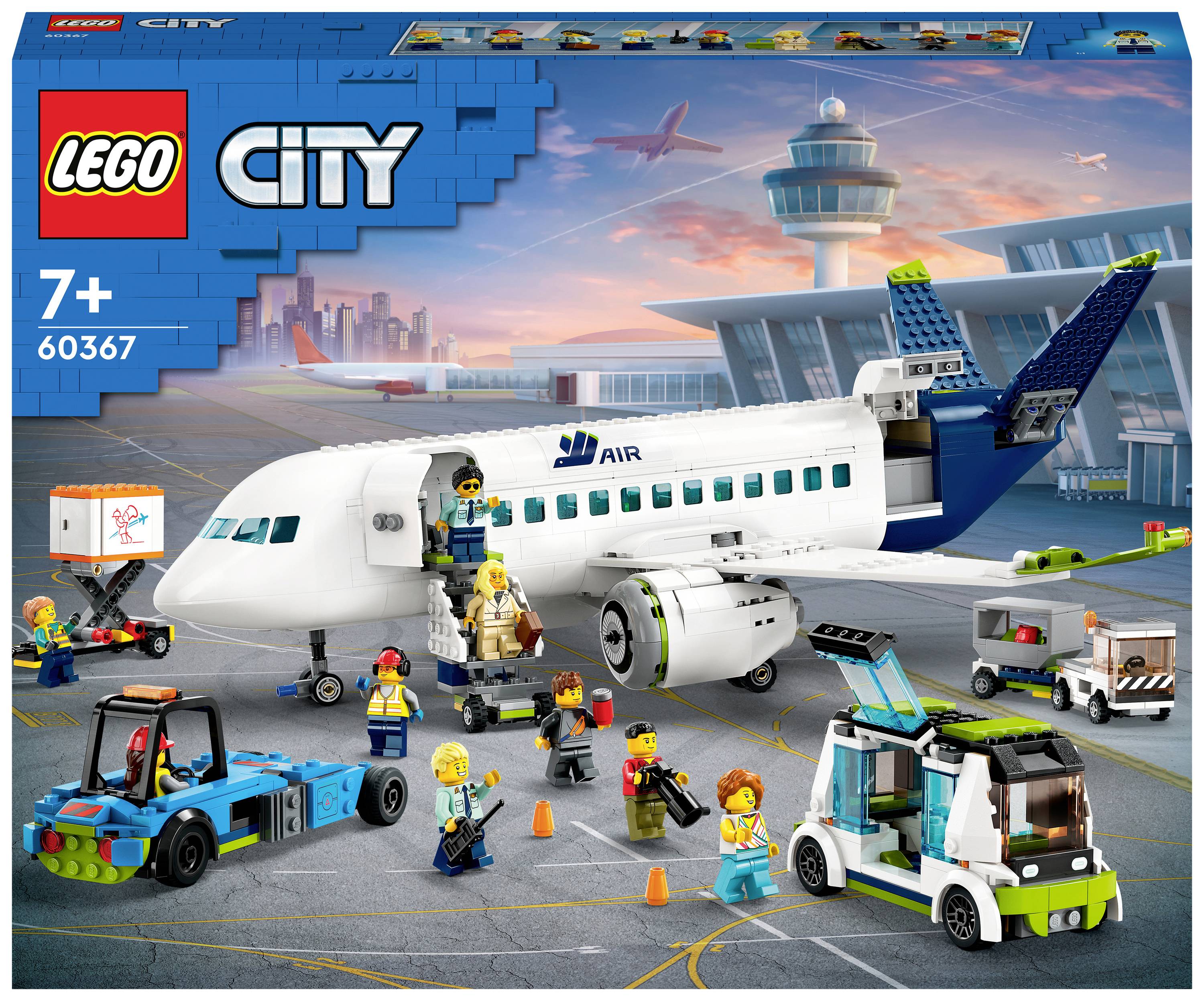 Lego City Passasjerfly 60367 2