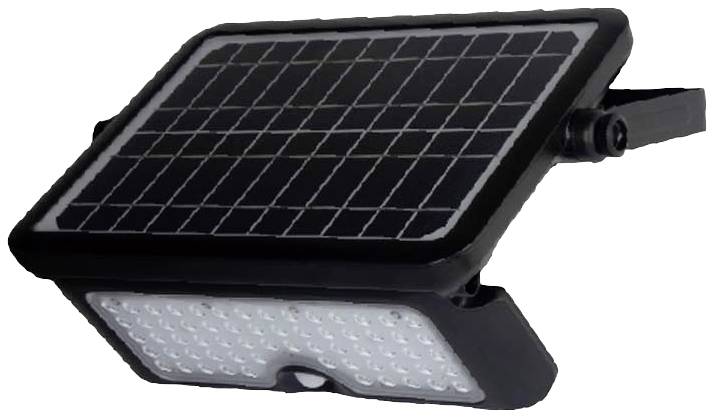 V-TAC 9869 VT-787-10 Projecteur de jardin solaire LED LED 10 W Just Black