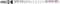 Pílový list na chvostovú pílu s nápisom 'BOSCH EXPERT Wood 2-side clean'. Vhodný na drevo. Vyrobené vo Švajčiarsku.