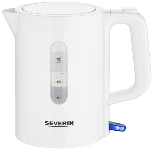 Severin WK 3462 rýchlovarná kanvica, bezšnúrová/vý, ochrana proti prehriatiu, bez BPA, biela, WK 3462