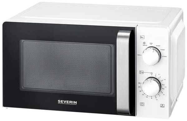 Severin MW 7885 mikrovlnná rúra biela, čierna 700 W funkcia časovača