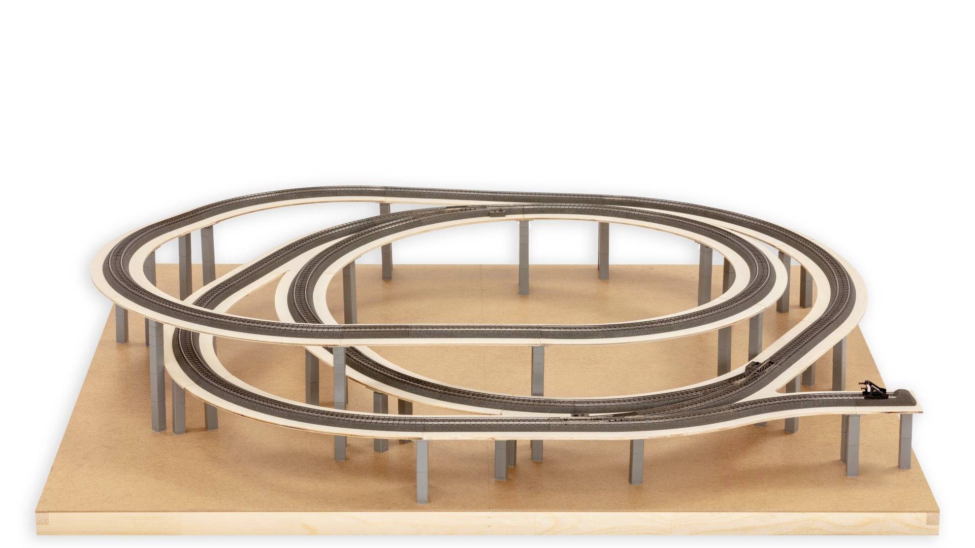 NOCH 53615 H0 Easy-Track sporbyggesæt (L x B x H) 1230 x 1030 x 174 mm