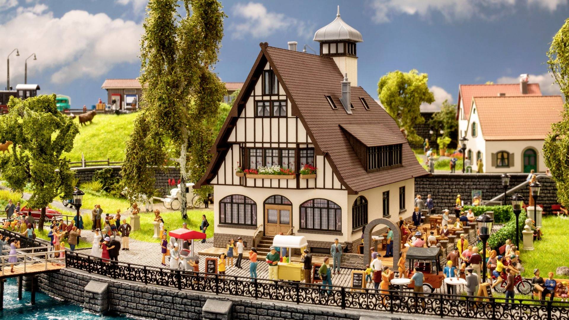 Wirtshus med ølhave N NOCH 63401