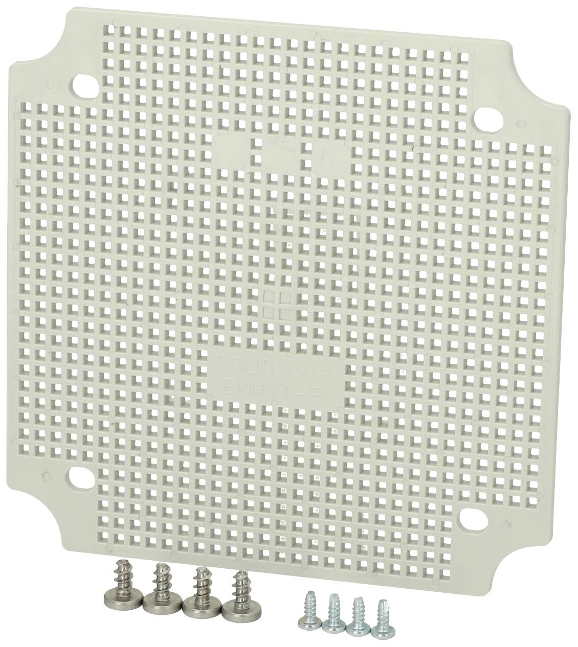 Fibox MPI EKH 1919 Monteringsplade (L x B) 167 mm x 167 mm ABS-plast 1 stk
