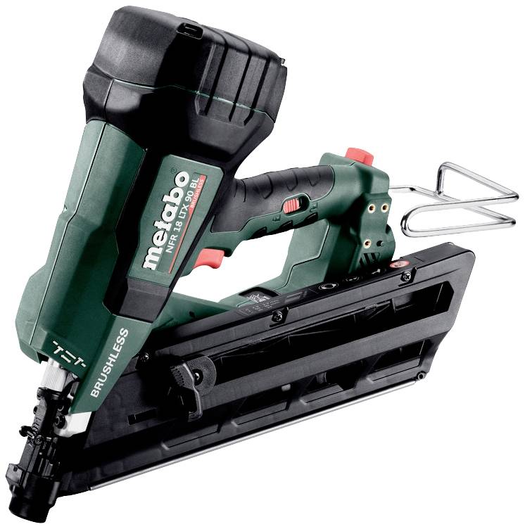 Metabo 612090840 Spikpistol batteri inkl. väska, exkl. batteri/laddare, Utan laddare