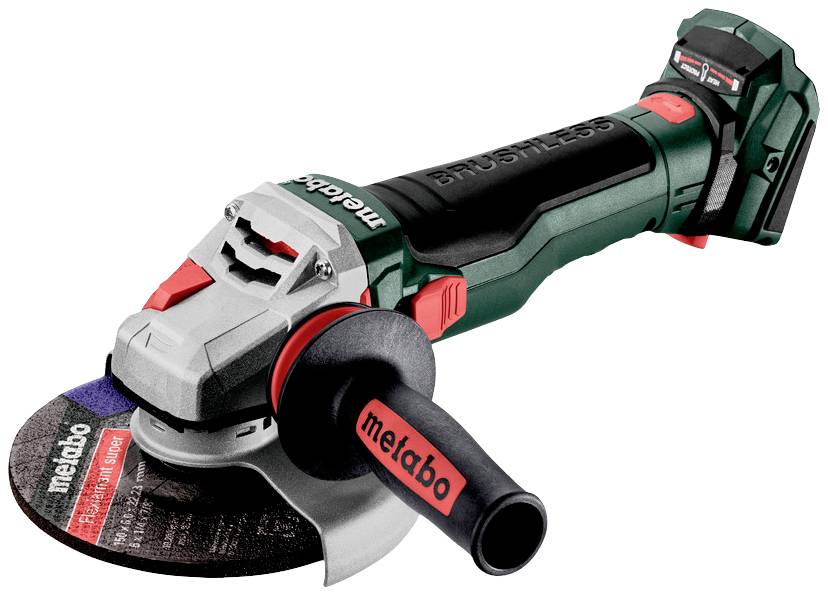 Metabo WB 18 LTX BL 15-150 Quick 601732840 Vinkelslip batteridriven 150 mm borstfri, inkl. väska, exkl. batteri/laddare, Utan laddare 18 V