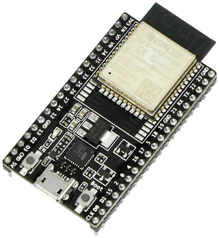 Espressif ESP32-DevKitC-32E Printplaat voor ontwikkelaars ESP32-DevKitC-32E afbeelding