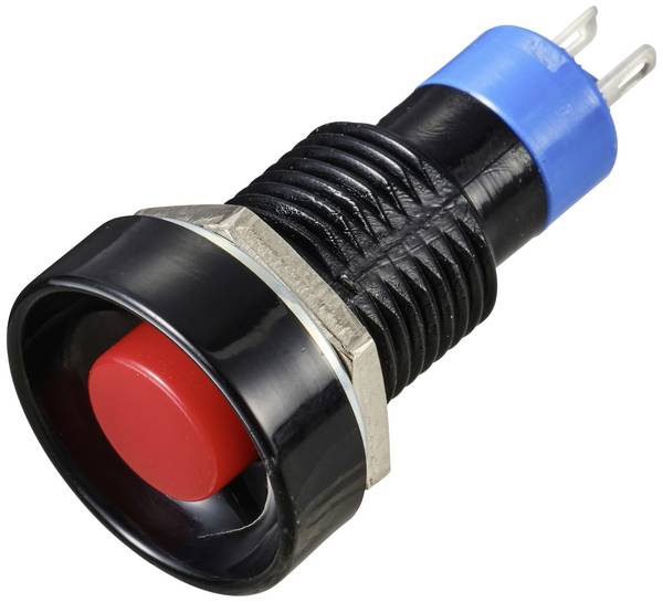 Miyama, DS-263 Red tlačidlový spínač, 25 V/DC, 3 A, 1 ks