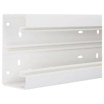 Hager BR6513019016 parapetná lišta Spodní diel (d x š) 2000 mm x 130 mm 2 m biela