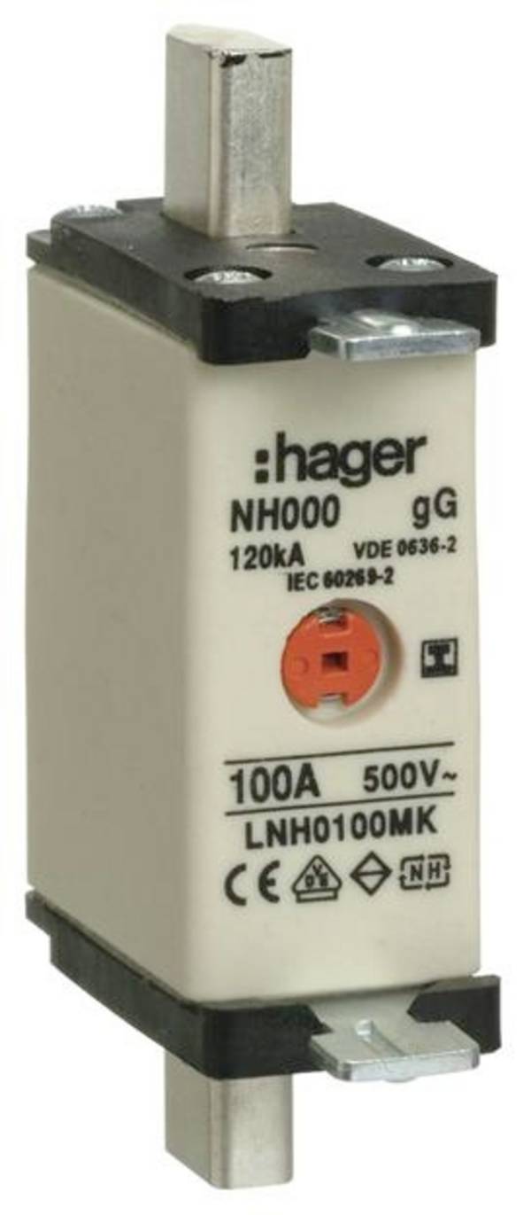 Hager LNH0100MK NH poistka     100 A   3 ks