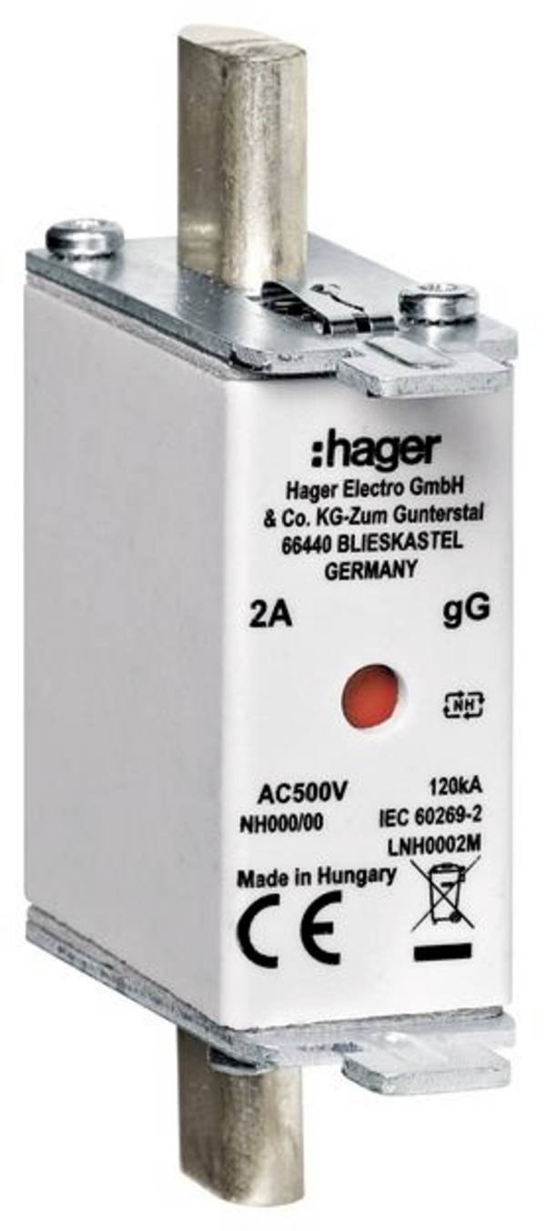 Hager LNH0032M NH poistka     32 A   3 ks