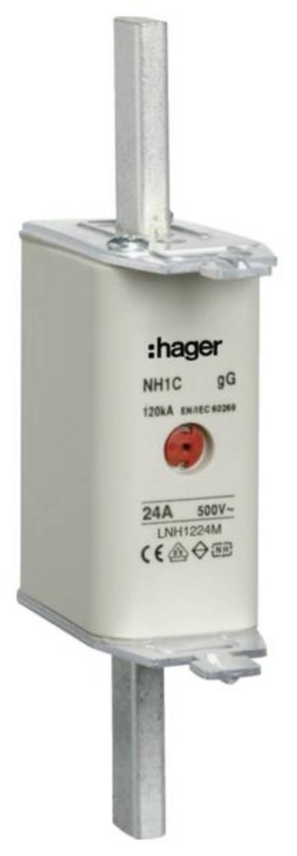 Hager LNH1224M NH poistka     224 A   3 ks