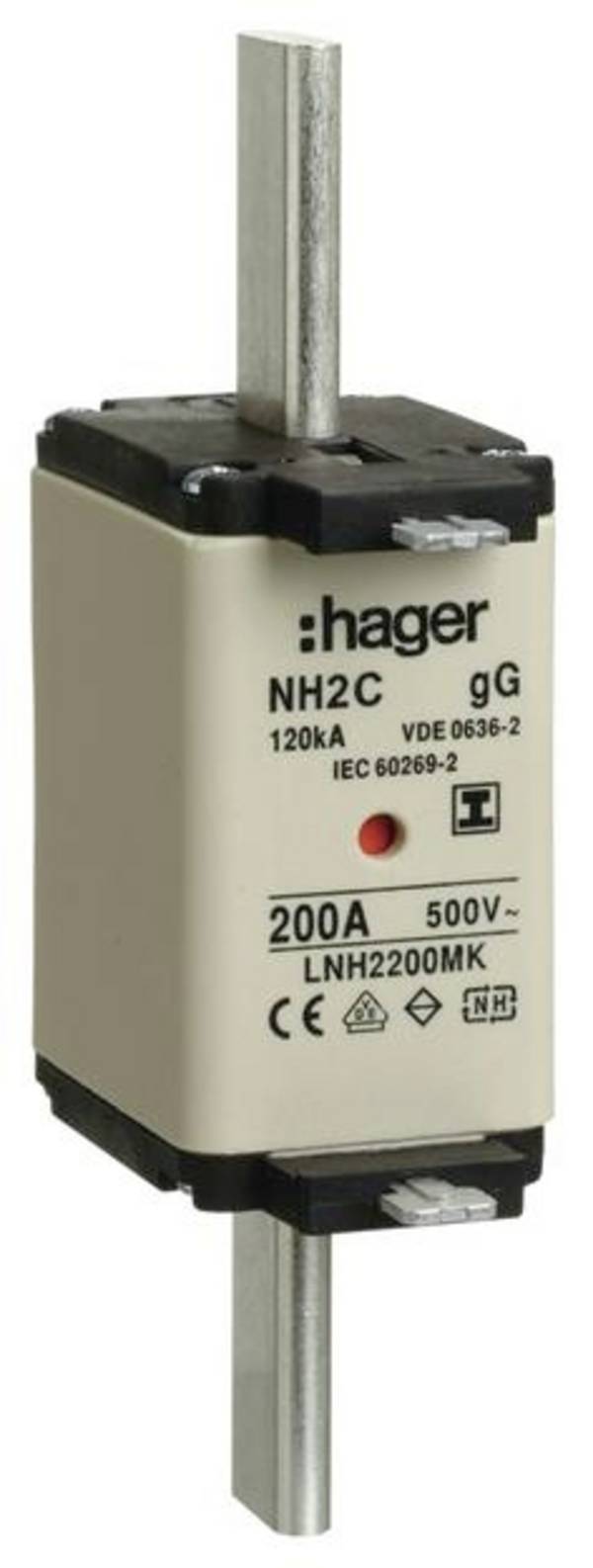 Hager LNH2200MK NH poistka     200 A   3 ks