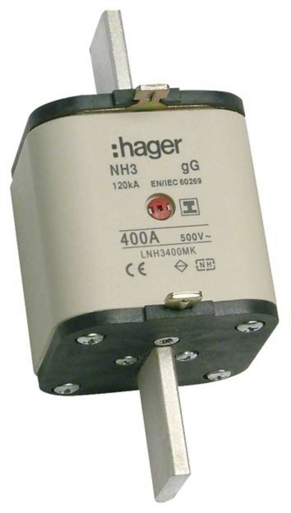 Hager LNH3400MK NH poistka     400 A   3 ks