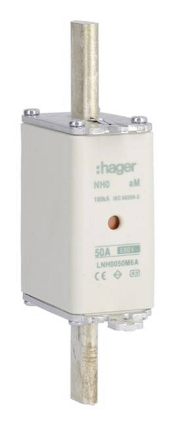Hager LNH0050M6A NH poistka     50 A   3 ks