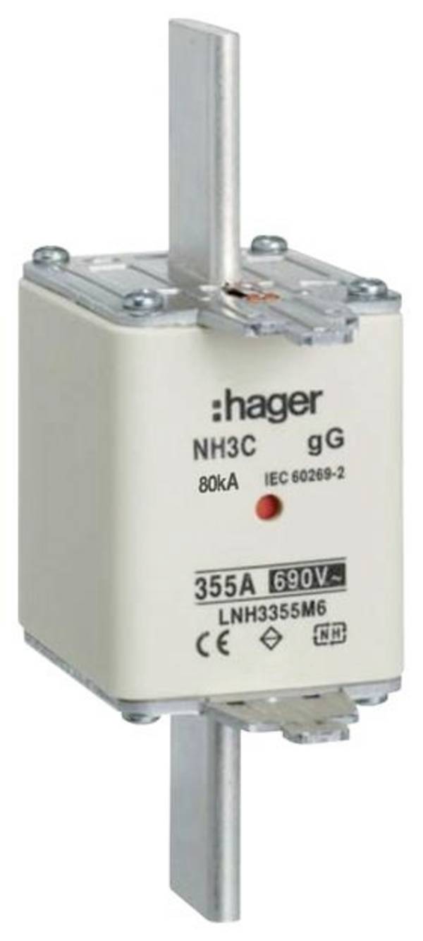 Hager LNH3355M6 NH poistka     355 A   3 ks