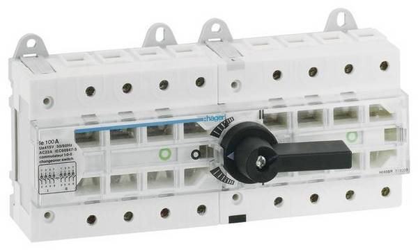 Hager HI405R HI405R prepínač    4-pólové 100 A  690 V