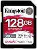 Kingston Canvas React Plus pamäťová SD karta 128 GB Class 10 UHS-II