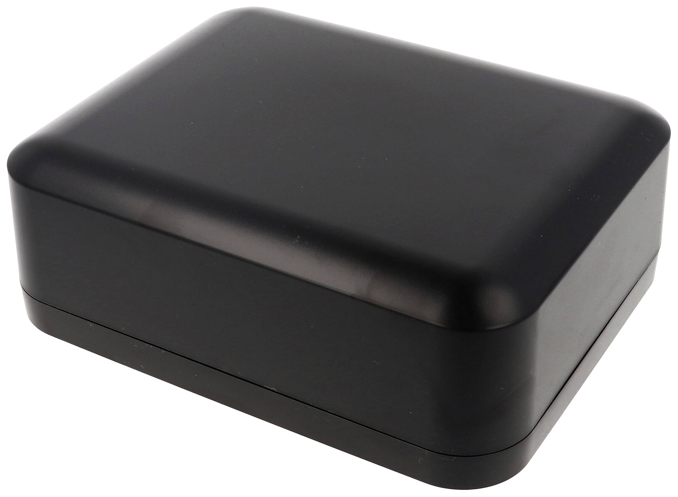 Hammond Electronics 1556GABK Universele behuizing 200 x 160 x 70 ABS kunststof Brandvertragend Zwart 1 stuk(s) afbeelding