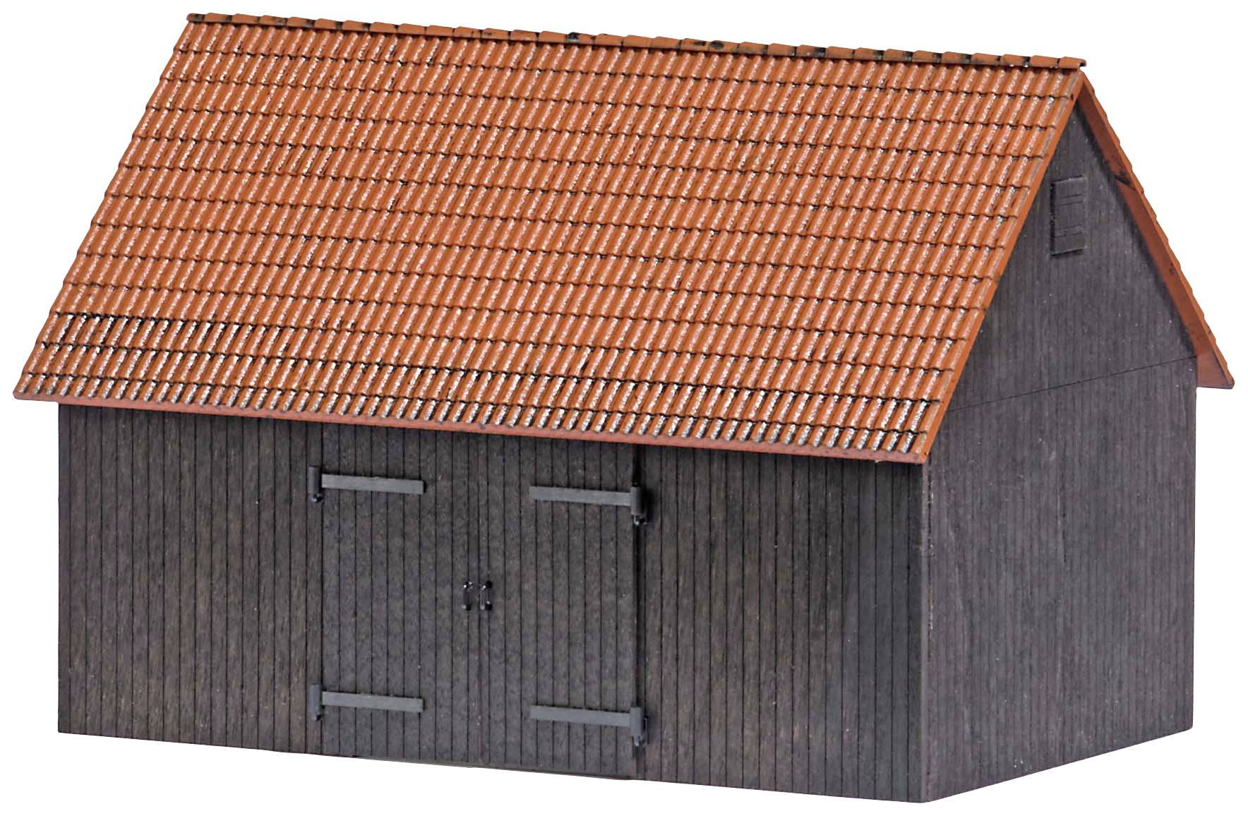 Busch 1900 H0 Bune med tegltag