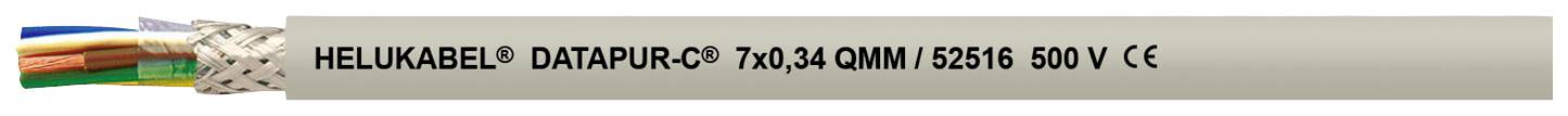 Helukabel 52523-500 Datakabel 2 x 0.5 mm² Grå 500 m