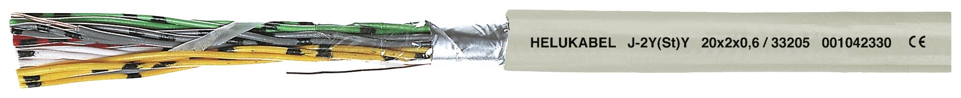 Helukabel 33202-100 Datakabel 12 x 0.6 mm² Grå 100 m