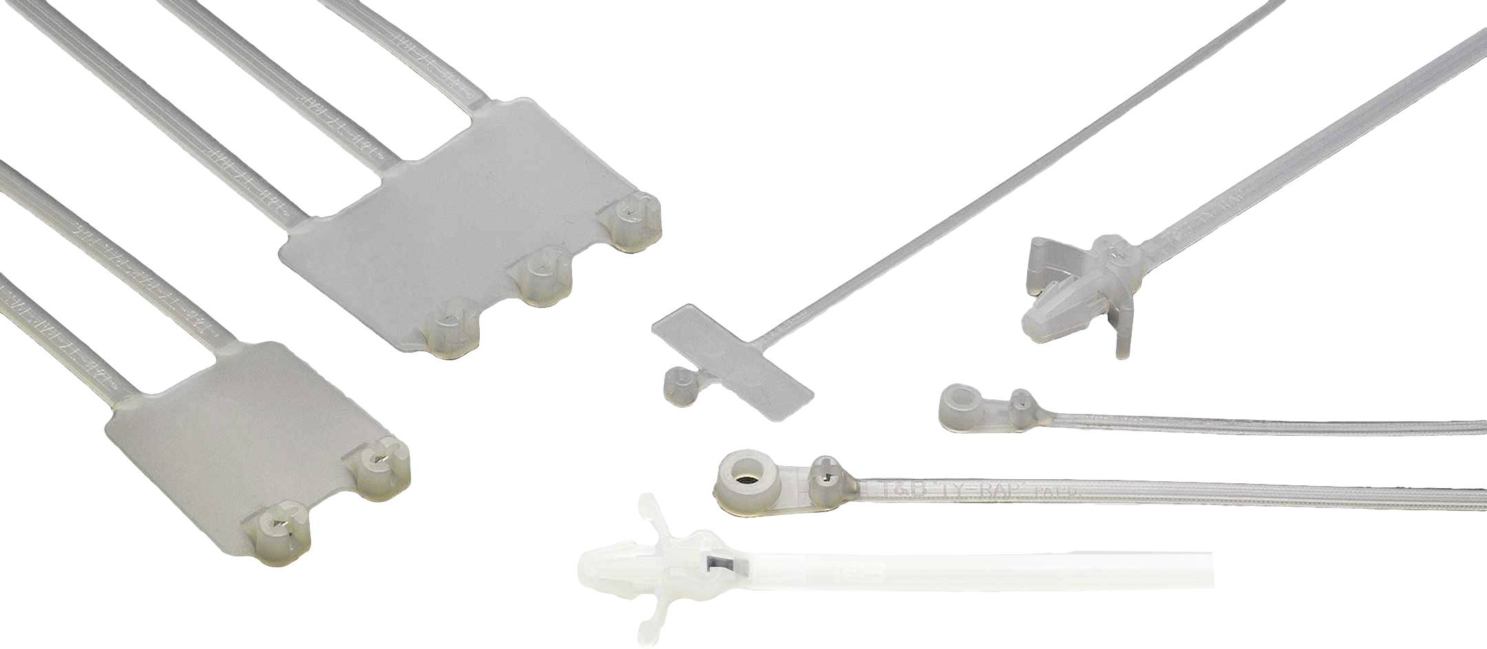 Helukabel 91096-1000 TY 35M Kabelbinder 199 mm 4.7 mm Transparent Med metaltap 1000 stk