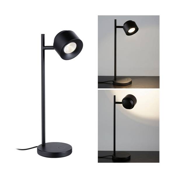 Paulmann Pane I 79777 LED stolná lampa LED   5.5 W  čierna