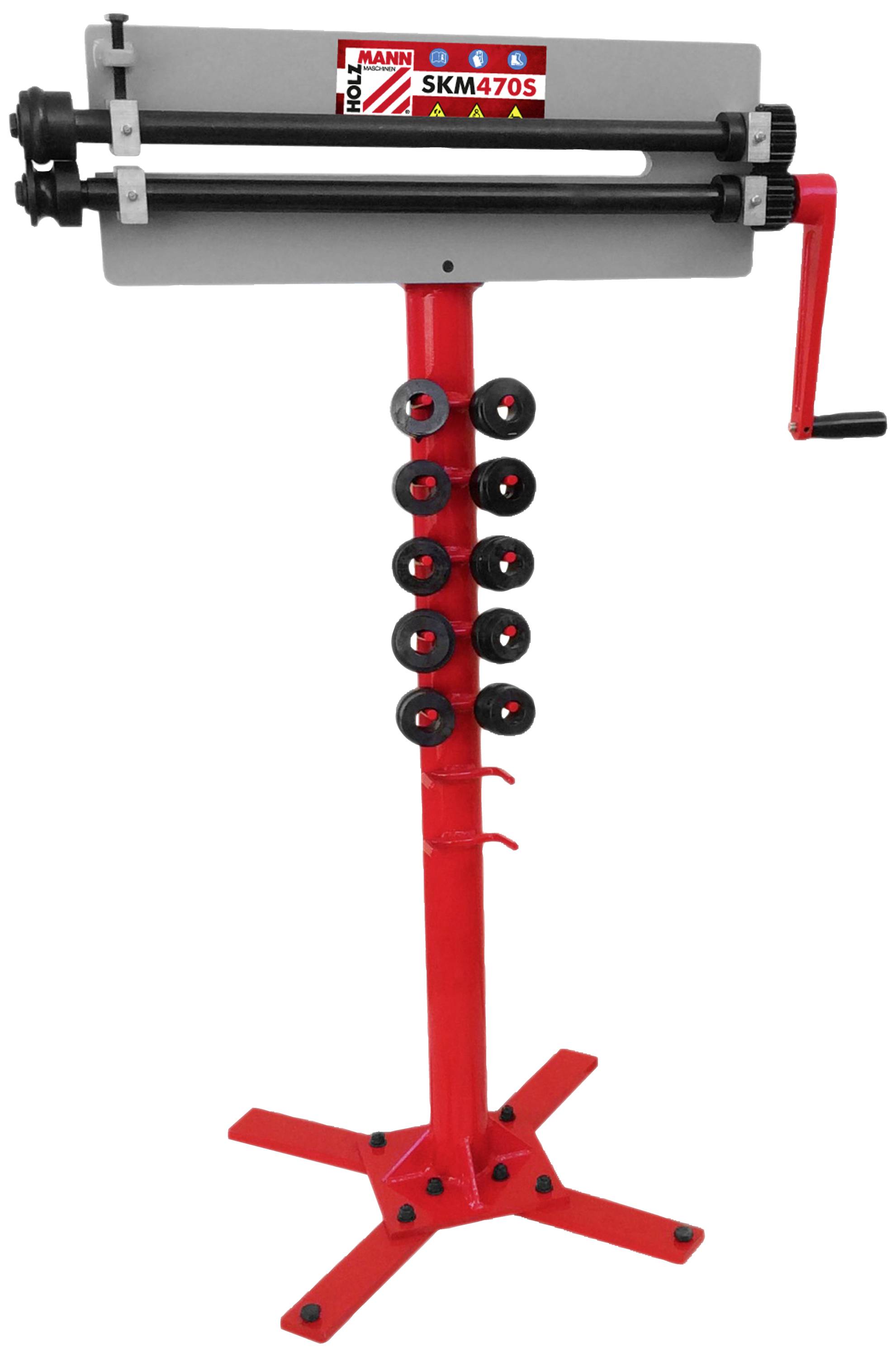 Macchina per taglio Holzmann Holzmann Maschinen SKM470S Acciaio dolce: 0,8 mm, acciaio inox: 0,5 mm, acciaio freddo: 0,6 mm, alluminio: 1,3 mm, ottone