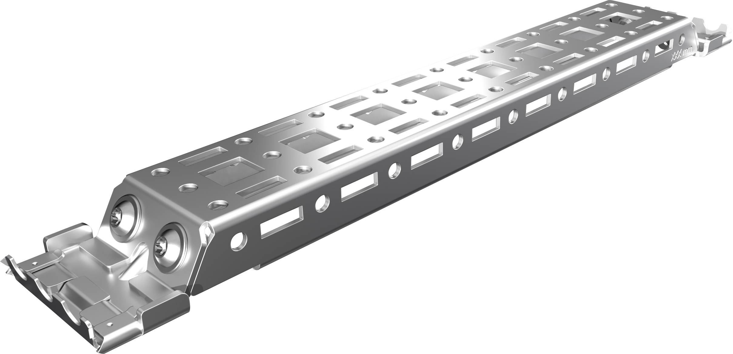 Rittal AX 2394.300 Guida di montaggio Lamiera dacciaio 4 pz.