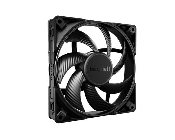 BeQuiet be quiet! Silent Wings Pro 4 PWM - Gehäuselüfter PC vetrák s krytom čierna (š x v x h) 140 x 25 x 140 mm