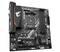 Základová doska 'AORUS B550M Elite-V2' s PCIe slotmi, pamäťovými socketmi a chipsetom, vhodná pre procesory AMD.