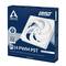 Obal jednotky vetrania Arctic P14 PWM PST, ktorý zdôrazňuje 10-ročnú záruku. Ventilátor má priemer 140 mm, je biely a disponuje PWM PST technológiou.