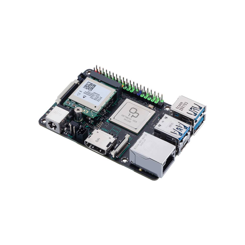 Jednodoskový počítač s viacerými portami vrátane USB, HDMI a Ethernet. Ideálny pre DIY technologické projekty a aplikácie.