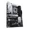 Základná doska ASUS Prime Z790-P WIFI, strieborný dizajn, socket LGA1700, PCIe sloty, pamäťové sloty, vhodná pre procesory Intel.