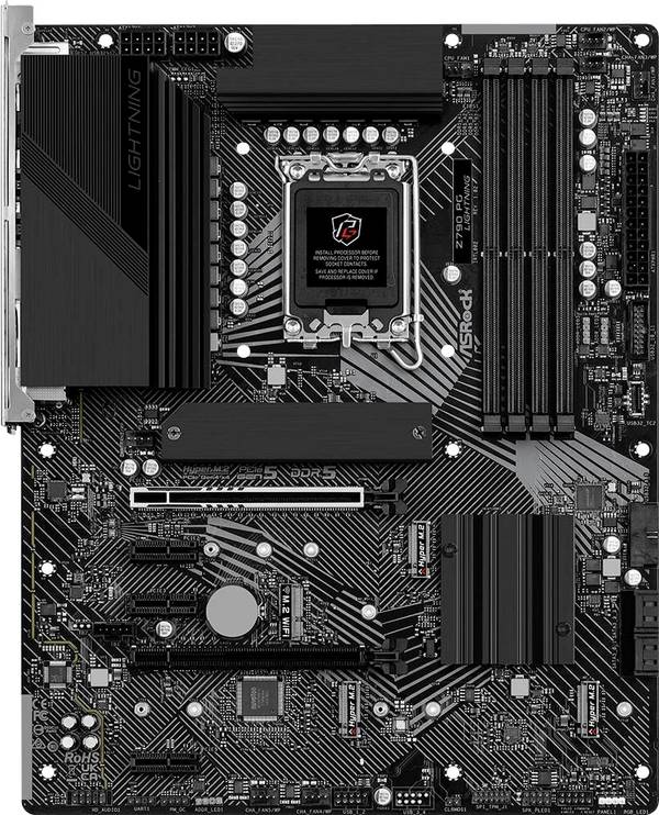 ASRock Z790 PG Lightning Základná doska Socket Intel® 1700 Tvarový faktor ATX Čipová sada základnej dosky Intel® Z790