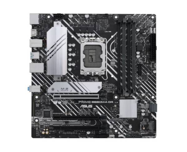 Asustek Computer PRIME B660M-A D4-CSM Základná doska Socket Intel® 1700 Tvarový faktor Micro-ATX Čipová sada základnej dosky Intel® B660