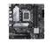 Základná doska s rôznymi konektormi a slotmi vrátane patice pre CPU, štyroch slotov pre RAM, PCIe slotu a USB konektorov.