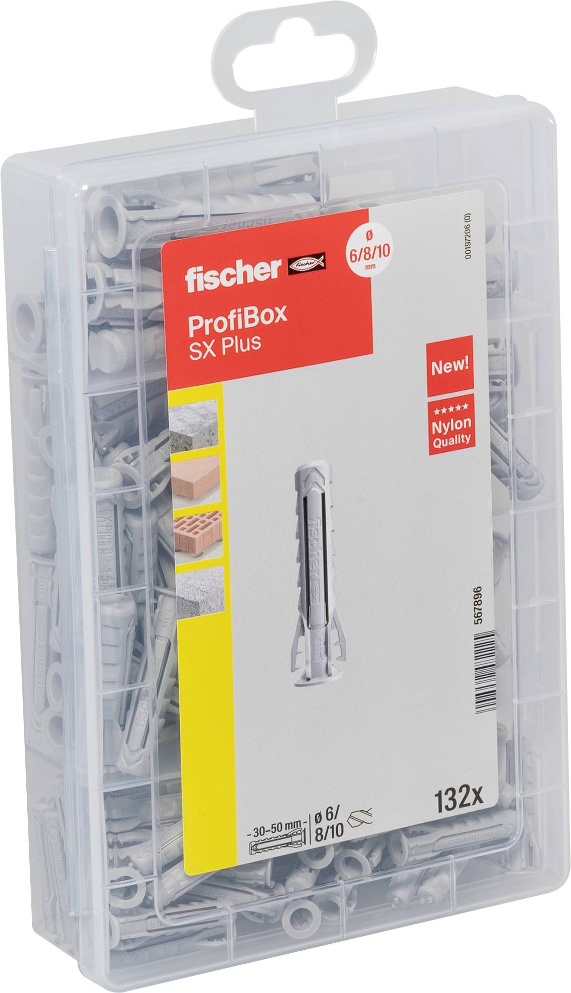 Fischer 567896 Profibox SX Plus Kit tasselli 1 pz.