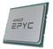 Procesor s nápisom 'AMD EPYC' reprezentuje modernú počítačovú hardvérovú technológiu, známu vysokým výkonom a efektivitou.