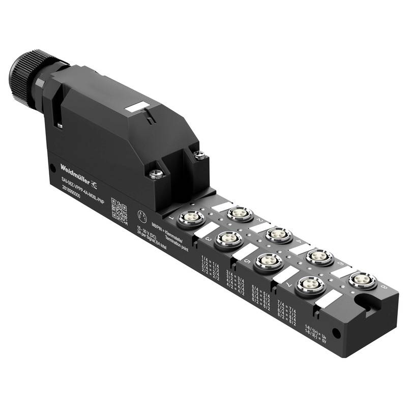 Weidmüller SAI-08Z-VPPP-4A-M08L-PNP 2818990000 Scatola sensore attuatore passiva PROFIBUS-DP M8 1 pz.