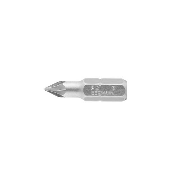 <br>  Weidmüller<br>  2748170000<br>  BIT C 6,3 PZ0X25<br>  krížový bit<br>  Pohon (skrutkovač): 1/4" (6,3 mm)<br>  Typ zakončenia: krížový PZ<br>  PZ 0<br>  <br>