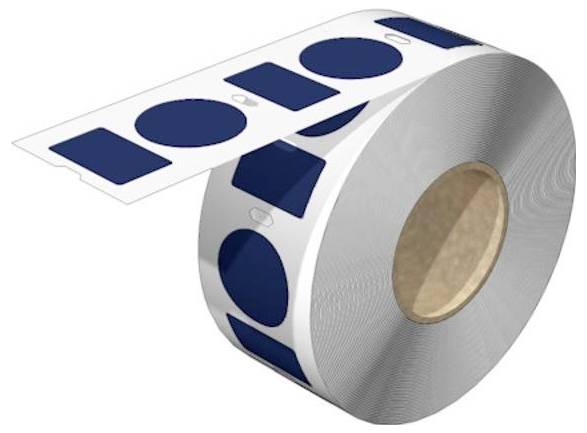 Weidmüller 2885660000 THM SE-M 25 BL Marcatore 250 pz.