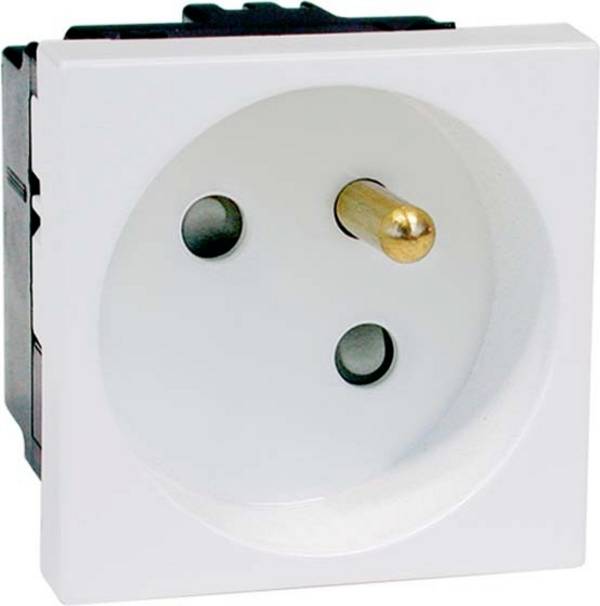 PEHA by Honeywell  vložka zásuvka  biela 414441