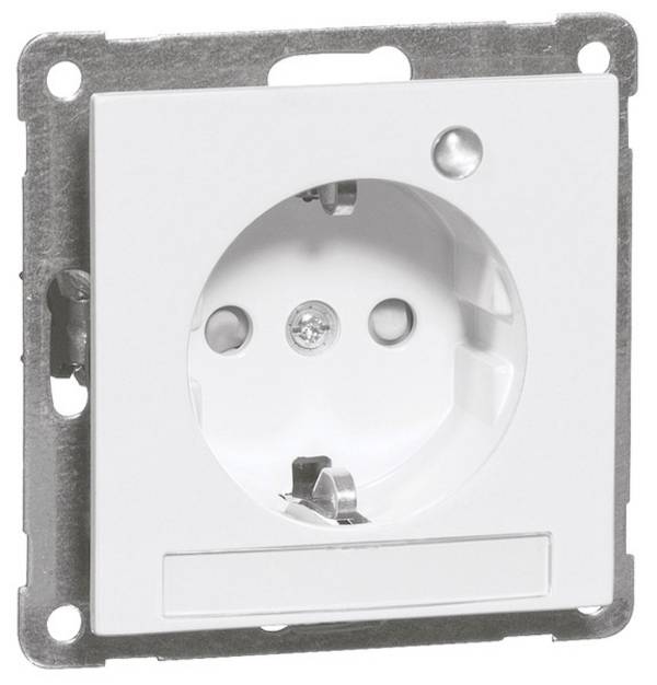 PEHA by Honeywell 1-násobný vložka zásuvka  biela 32711
