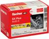 Fischer SX Plus rozperná hmoždinka 30 mm 6 mm 568206 50 ks