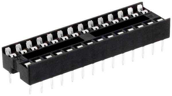 Connfly IC pätica Raster (rozteč): 2.54 mm Pólov: 28 1 ks Tube