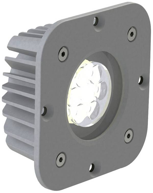 LED2WORK strojové LED osvetlenie CENALED SPOT 8.5 W 1120 lm 65 ° 24 V/DC (d x š x v) 105 x 105 x 5 mm 1 ks