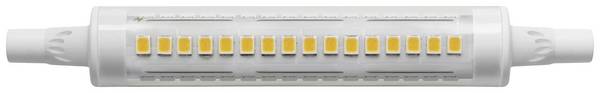 LightMe LM85378 LED  En.trieda 2021 E (A - G) R7s tyčový tvar 11 W teplá biela (Ø x d) 18 mm x 118 mm  1 ks
